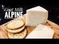 Alpine Cheese from Goat Milk- Cheesemaking at Home