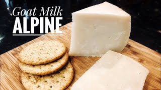 Alpine Cheese from Goat Milk- Cheesemaking at Home