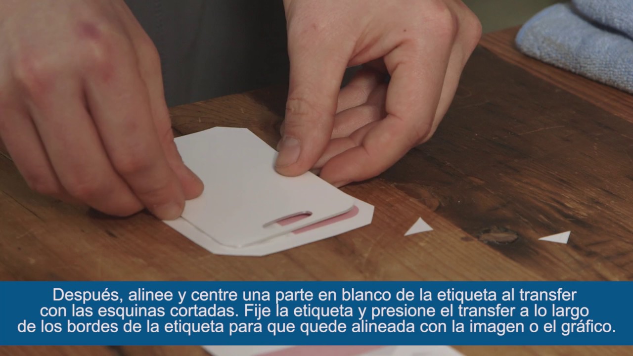 Sublimando etiquetas para maletas de doble cara de aluminio