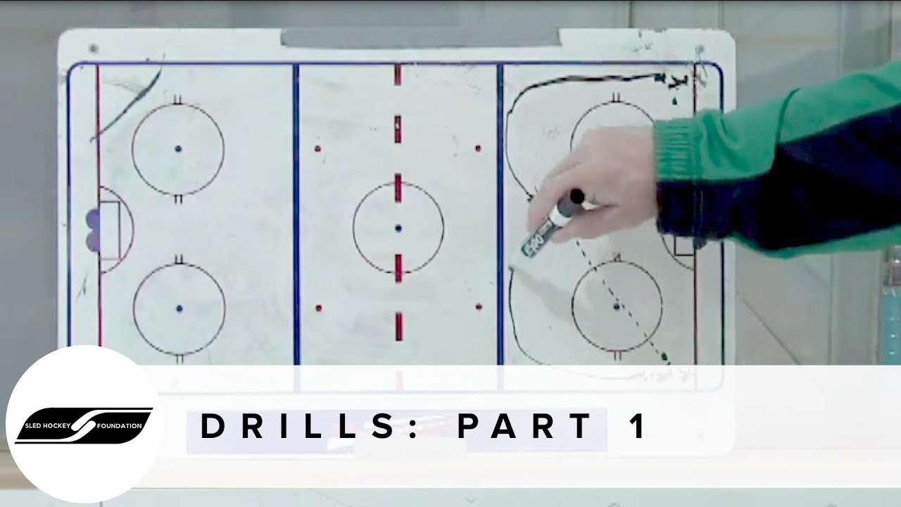 Drills Part 1 Sled Hockey 101 YouTube