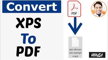 xps to pdf | xps to pdf converter | how to convert xps file into pdf