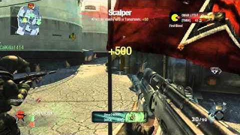 OM4R LITTLE - Black Ops Random Tomahawk Kill on Launch