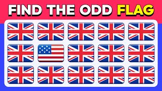 Find the ODD One Out - Country Edition 🇮🇳🇺🇸🌍 | Ultimate Flag Quiz screenshot 5