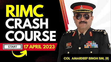 𝐑𝐈𝐌𝐂 𝐎𝐧𝐥𝐢𝐧𝐞 𝐂𝐫𝐚𝐬𝐡 𝐂𝐨𝐮𝐫𝐬𝐞 𝟐𝟎𝟐𝟑 | RIMC Entrance Exam Preparation | RIMC Online Crash Course 2023