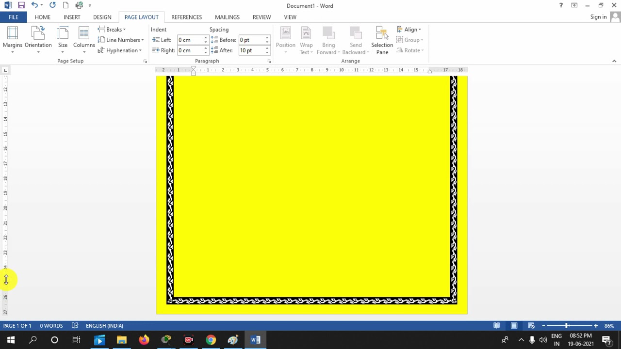 Basic Computer Course Day 8 II Ms Word Design Tab II Page Layout Tab Full Explained in Bengali