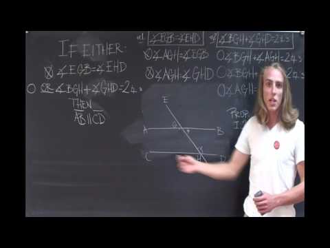 Euclid's Elements Book 1, Proposition 28