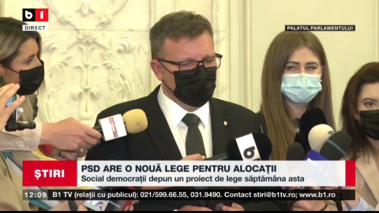 DECLARATII PSD, MARIUS BUDAI - SOCIAL DEMOCRATII DEPUN UN PROIECT DE LEGE PENTRU ALOCATII SAPTAMANA