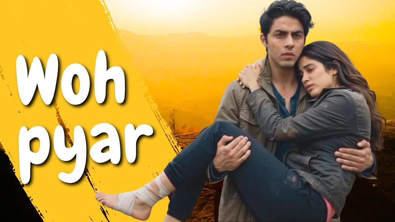 Woh Pyar | Aryan Khan & Janhvi Kapoor | Heart-Touching Bollywood Love Song
