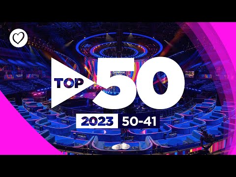 Eurovision Top 50 Most Watched 2023 - 50 to 41 