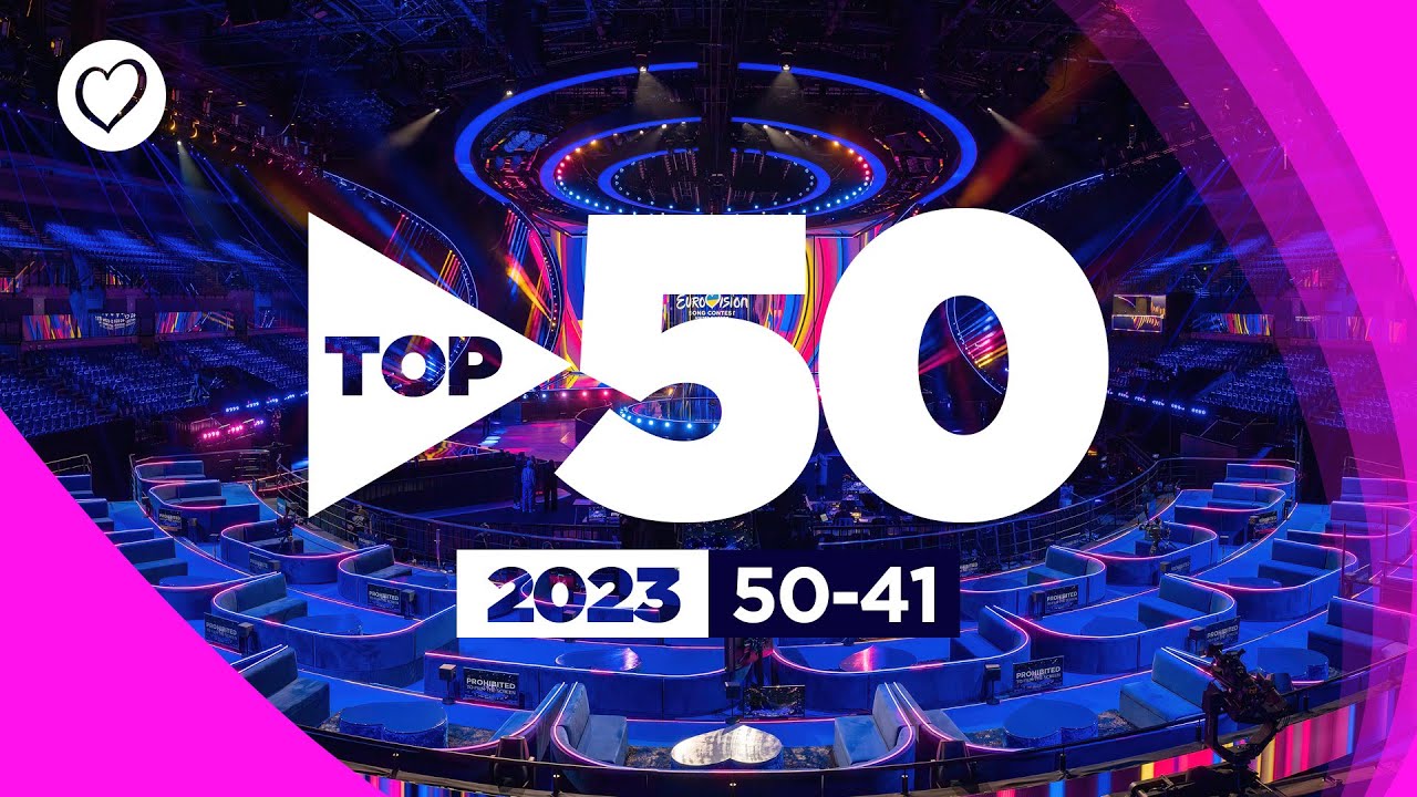 Eurovision Top 50 Most Watched 2023 - 50 to 41 | 