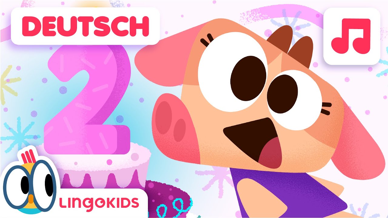 Geburtstagsfreude 🎈 Pur! KINDERLIEDER | Lingokids auf Deutsch