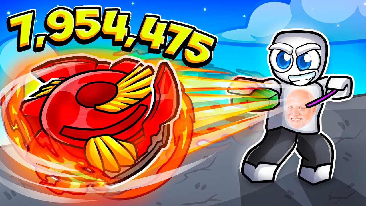 Upgrading to STRONGEST Beyblade in Roblox!