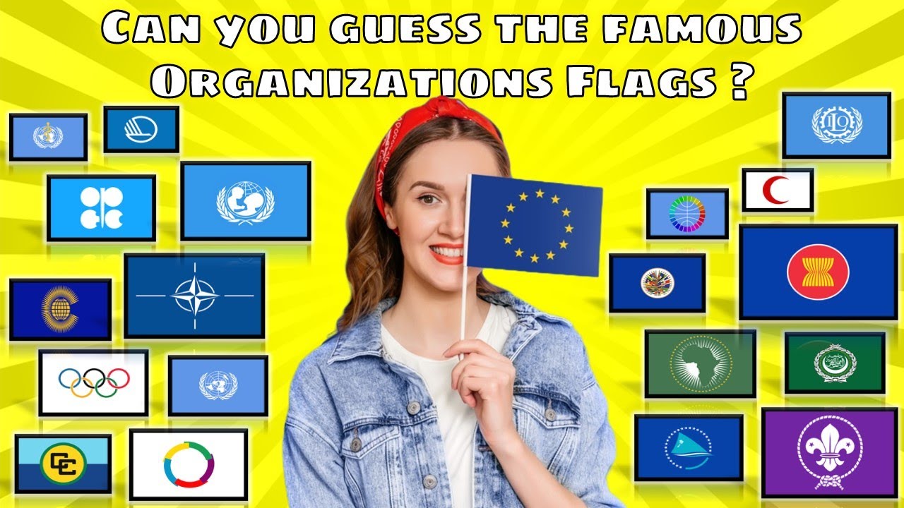 Guess the Famous International Organizations Flags ⛿ ⛿⛿