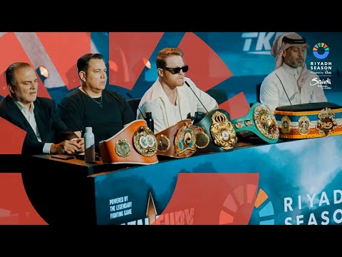 تصريحات المؤتمر الصحفي لنزال القرن | Press conference statements for the fight of the century.