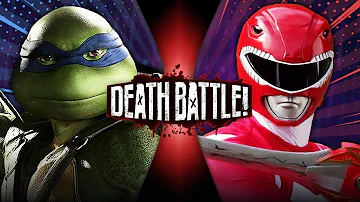 Leonardo VS Red Ranger Jason (Ninja Turtles VS Power Rangers) | DEATH BATTLE!