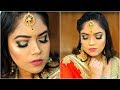 बिना ब्यूटी पार्लर Wedding Party Makeup कैसे करें - Step by Step Makeup for Beginners l Anaysa