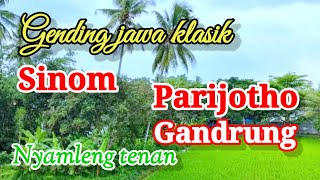 UYON UYON GENDING SINOM PARIJOTHO GANDRUNG, #gendingjawaklasik  #pengantartidur