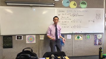 Dividing Decimals by Whole Numbers (1 of 2: Dividing with Short Division)