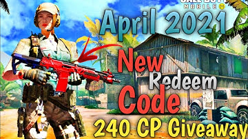 CODM Redeem Code | CODM Garena Redemption Code | New Redeem Code COD Mobile