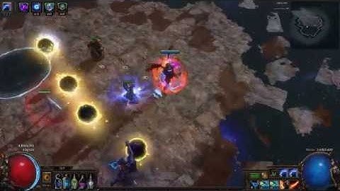 Shaper with Arc Totems Hierophant Build, Path of Exile Incursion League