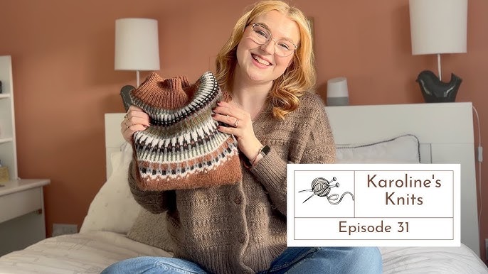 Karoline's Knits Ep 6 // Knitting for Olive Darling Wrap, Fern