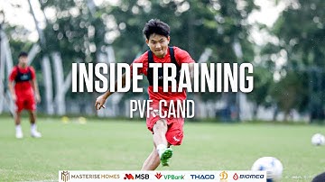 INSIDE TRAINING: Không ngừng tập luyện để hướng tới mục tiêu thăng hạng V-League