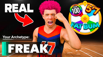 The CRAZIEST Build Name Ever? Wheel of Rarest Builds on NBA 2K26