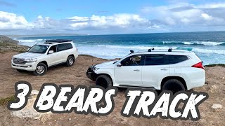200 Series and Pajero Sport explore the 3 Bears Track in Western Australia