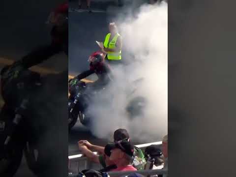 Massive Bike Burnout