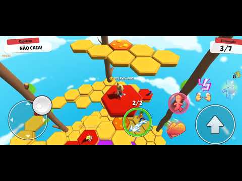 Jogando o Modo do Gelo do Stumble Guys