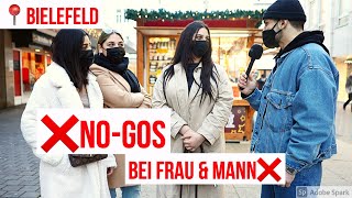 ❌ NO-GOs bei Frau und Mann❌ | Straßenumfrage 📍BIELEFELD | ELY