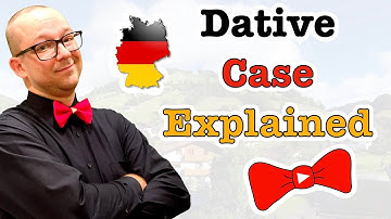 Understanding the Dative Case in German