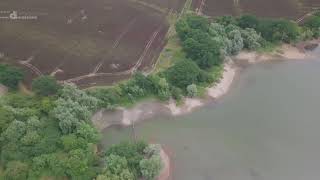 Tardebigge Reservoir, Worcestershire before and during the heatwave of 2018