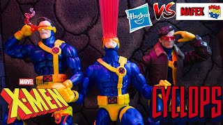 X-Men 97 Cyclops best Marvel Legends Jim Lee Cyclops? Better than MAFEX? #xmen97 #marvel #cyclops