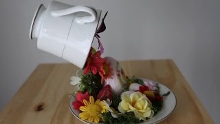 Fix This Build a floating tea cup centerpiece