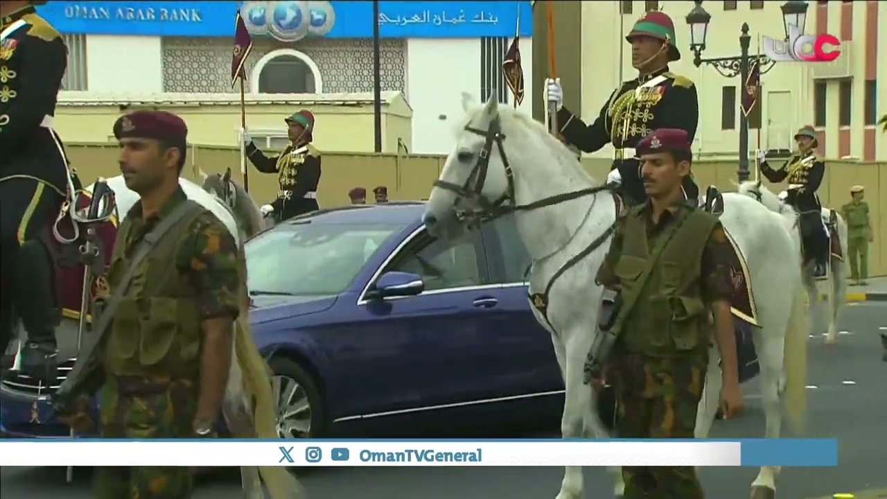 مراسم استقبال سمو الشيخ مشعل الأحمد الجابر الصباح أمير دولة 