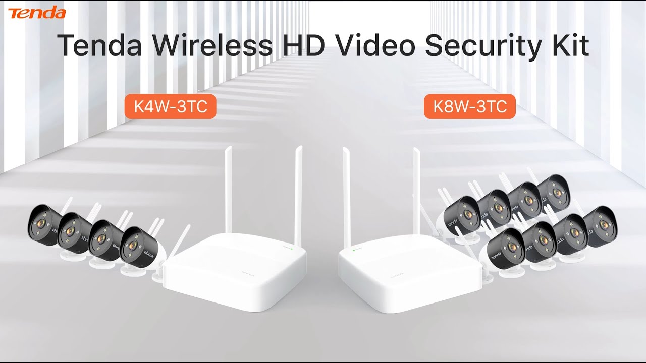 Tenda Wireless HD Video Security Kit