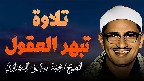 خشوع لا يوصف… تلاوة تهزّ الأرواح ✨ | الشيخ محمد صديق المنشاوي