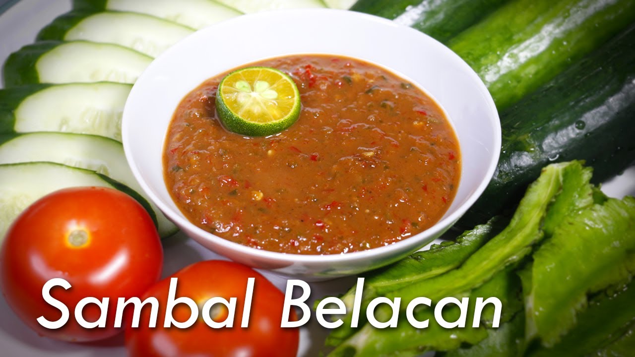 最美味的参巴峇拉煎辣椒酱要这样做  How to make the most delicious Sambal Belacan – Malaysian Favourite Chilli Sauce