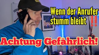 Neue Masche mit Betrugsanrufen - Warum es gefährlich ist wenn der Anrufer stumm bleibt 