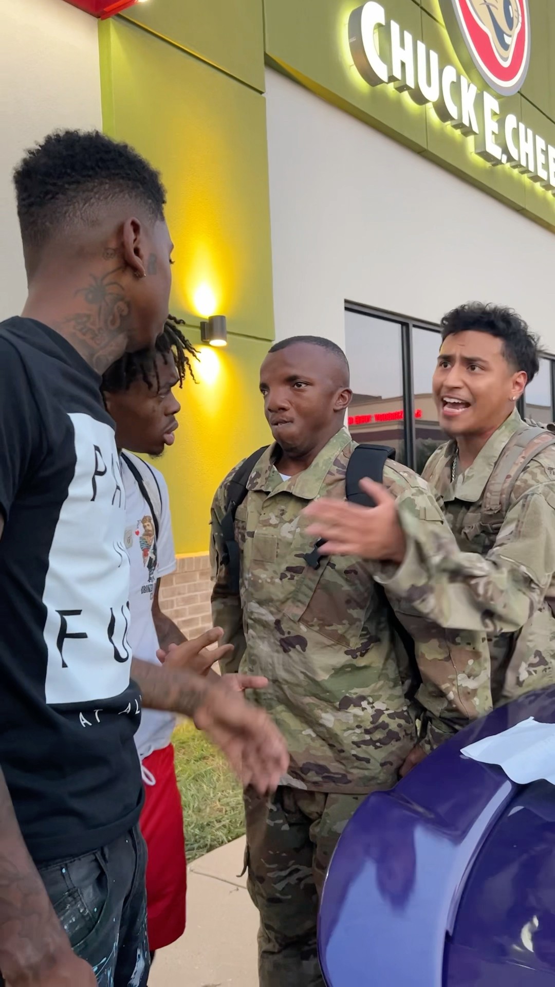 His face got messed up in the army #shorts