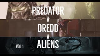 Predator Vs Judge Dredd Vs Aliens Injured Tresper