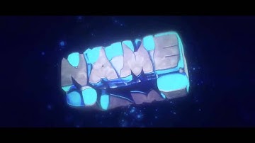 FREE 3D INTRO #1 | Cube Text C4D & After effects Intro Template