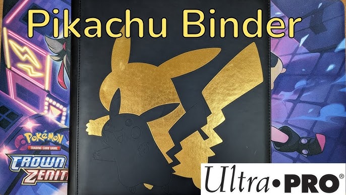 Elite Series: Pikachu 9-Pocket Zippered PRO-Binder for Pokémon