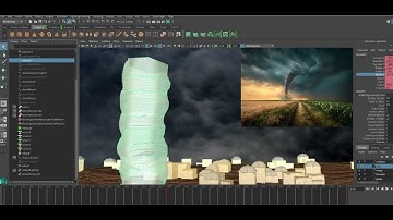 Autodesk Maya Animation Tutorial- Tornado Simulation Gone Wrong!!!