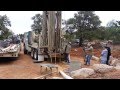 Setting Surface Casing for a well In Pinion Pines