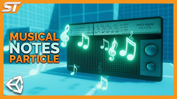 MUSICAL Notes PARTICLE System | Unity Tutorial