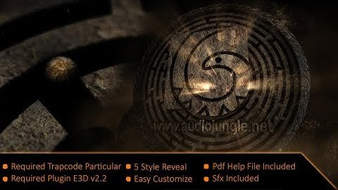 Labyrinth Maze Rock Logo | After Effects Template | Videohive #AfterEffectsTemplate #Videohive