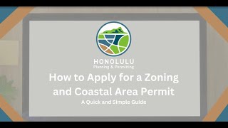 8. How to Apply for a Coastal and Zoning Permit