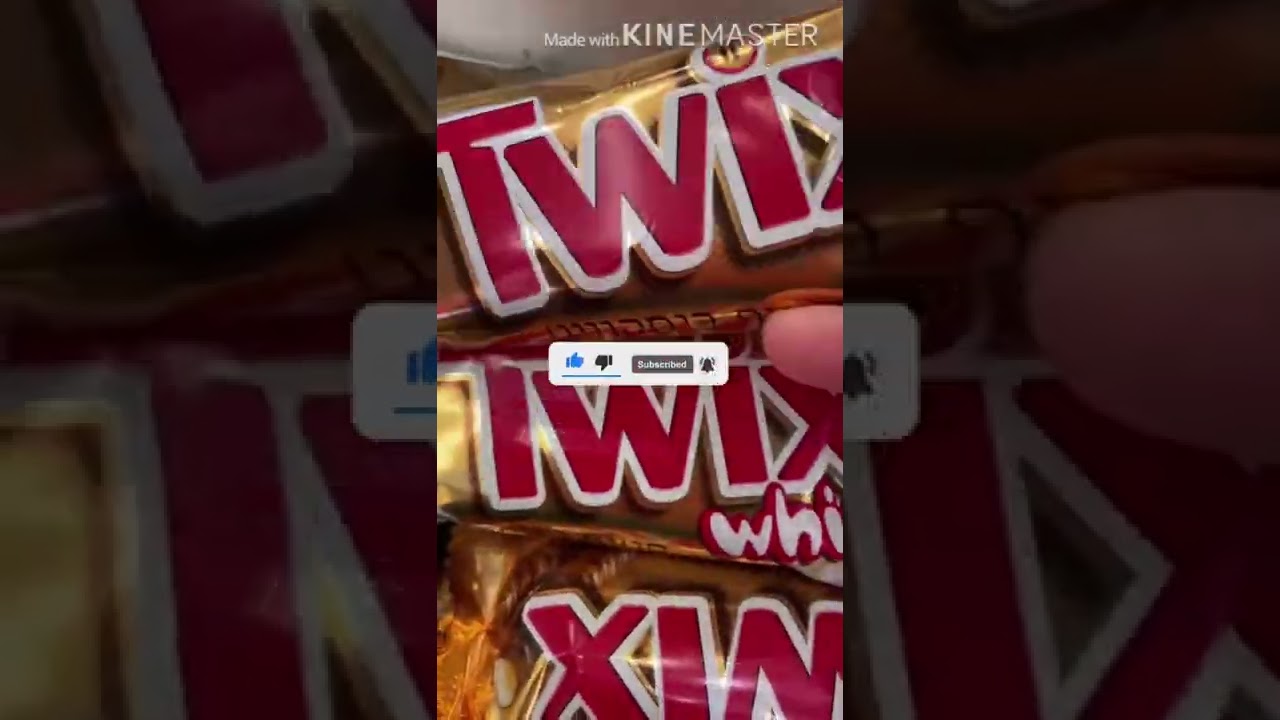 Twix White Chocolate 🍫 ASMR/satisfying 